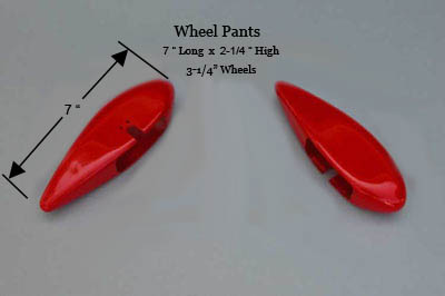 Wheel pants for hotsell rc airplanes